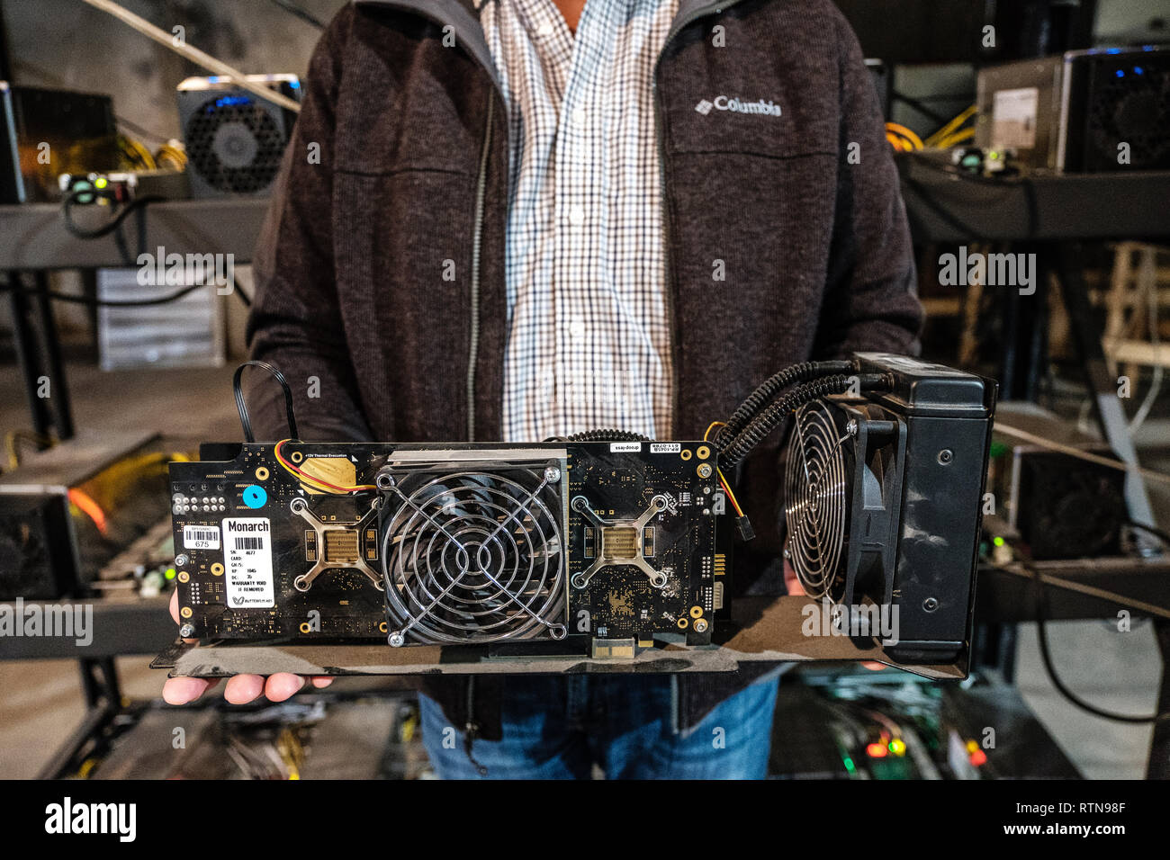 After Learning Of Bitcoin Mining After Being Contracted To Build - 